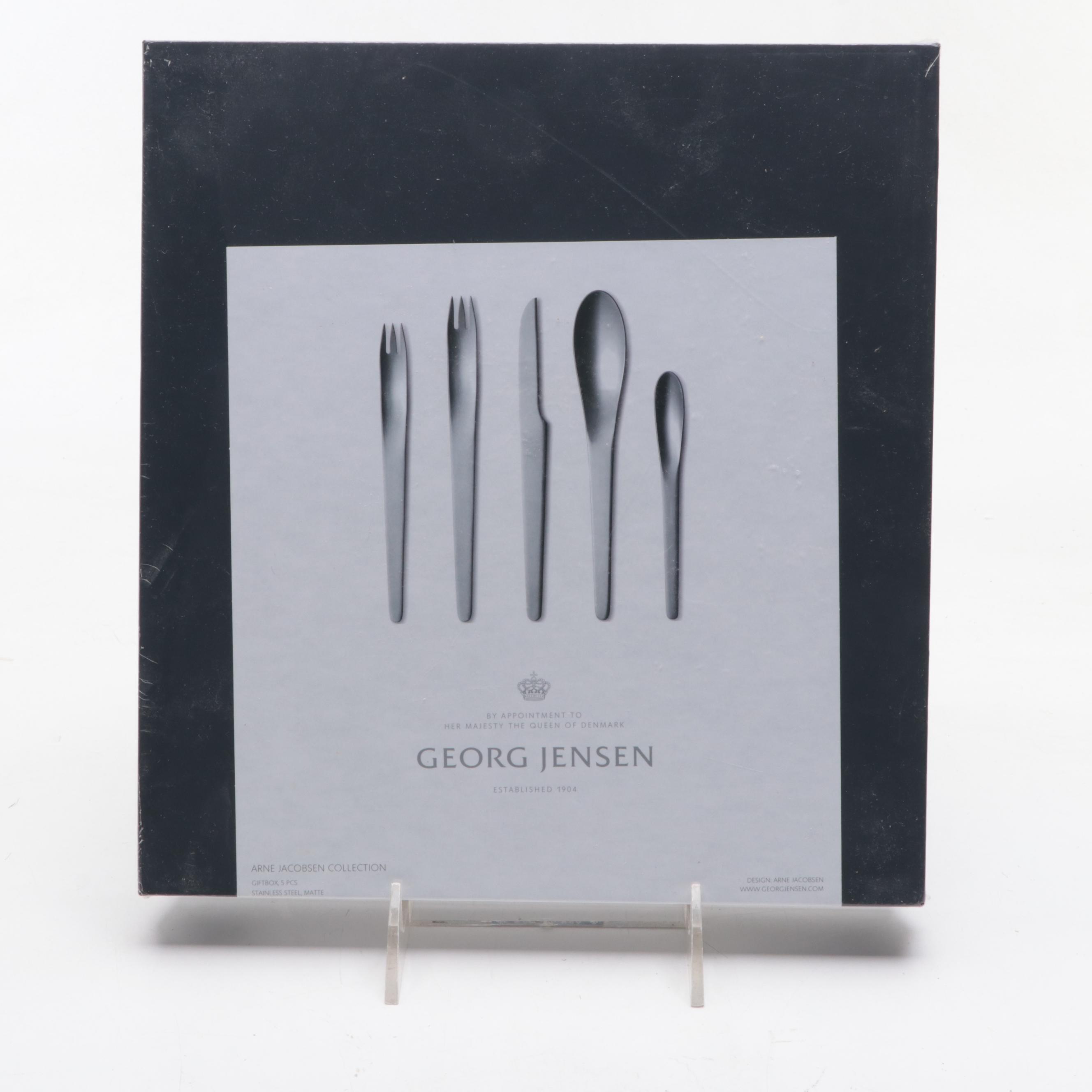 Jensen "Arne Jacobsen" Flatware Set with Star Wars Chopsticks and