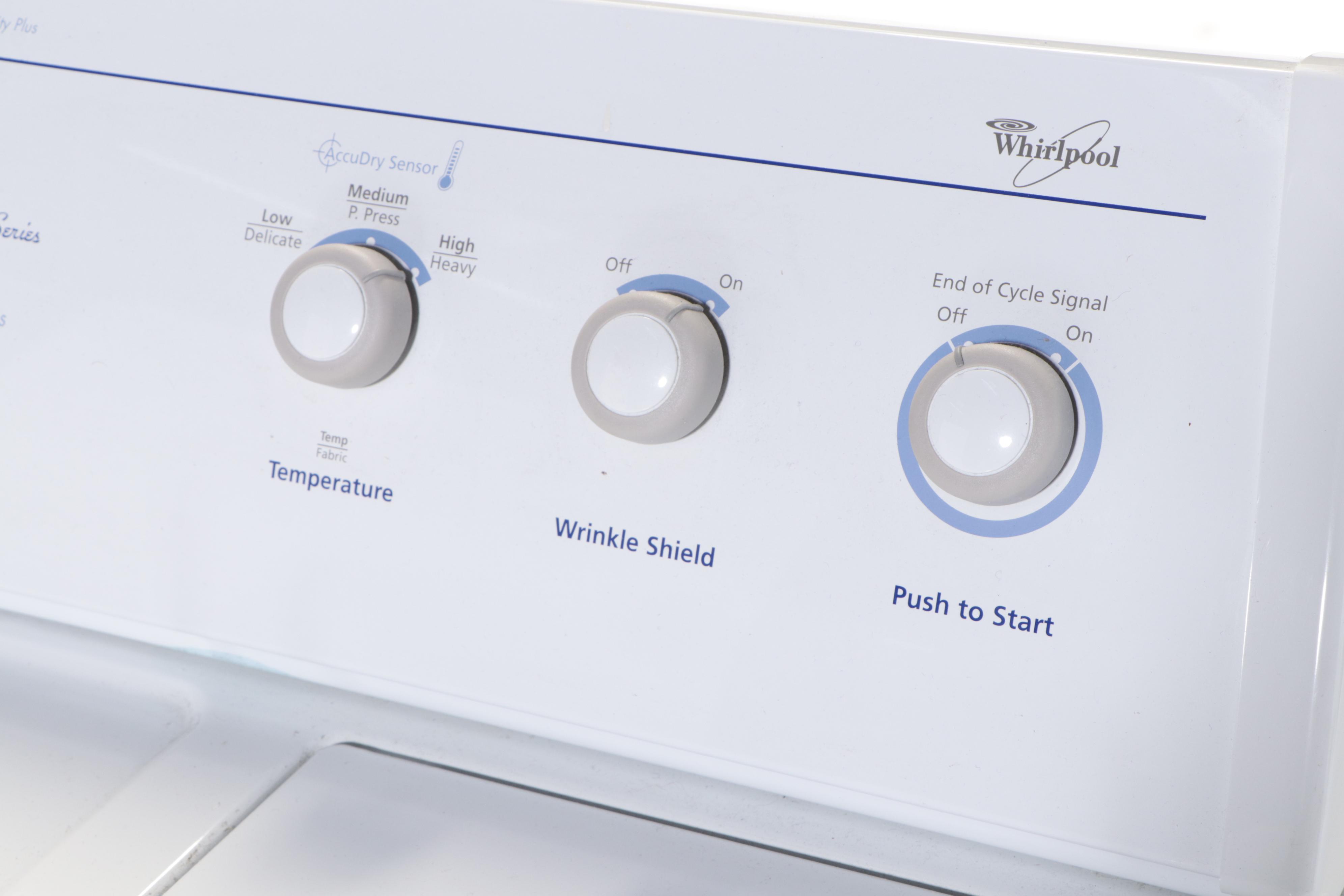 Whirlpool Imperial Series White Dryer EBTH