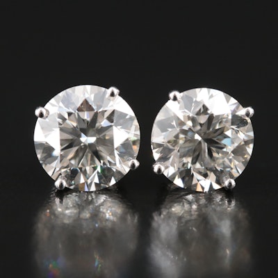 14K 5.44 CTW Lab Grown Diamond Stud Earrings