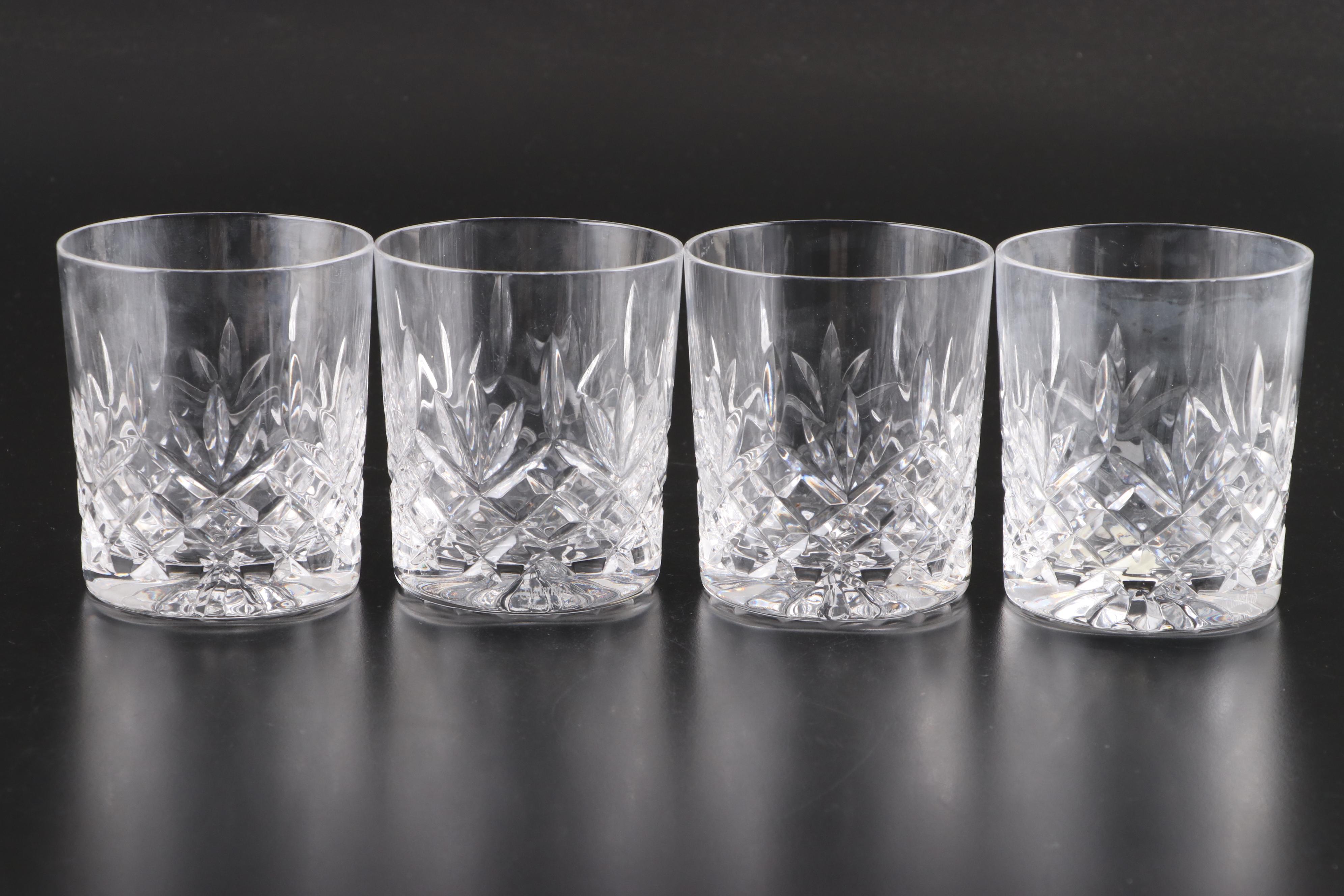 Waterford "Nocturne" Double Old Fashioned Glasses and Other Waterford