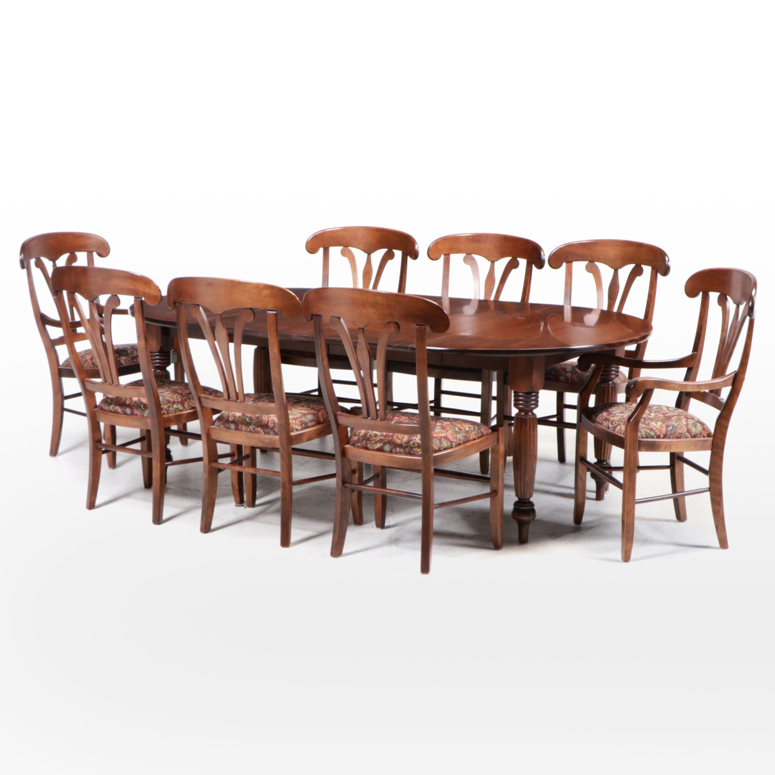Nichols & Stone Maple Dining Table and Chairs EBTH