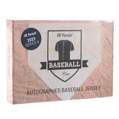 2023 Hit Parade Autographed Baseball Jersey Series 4 Hobby Box