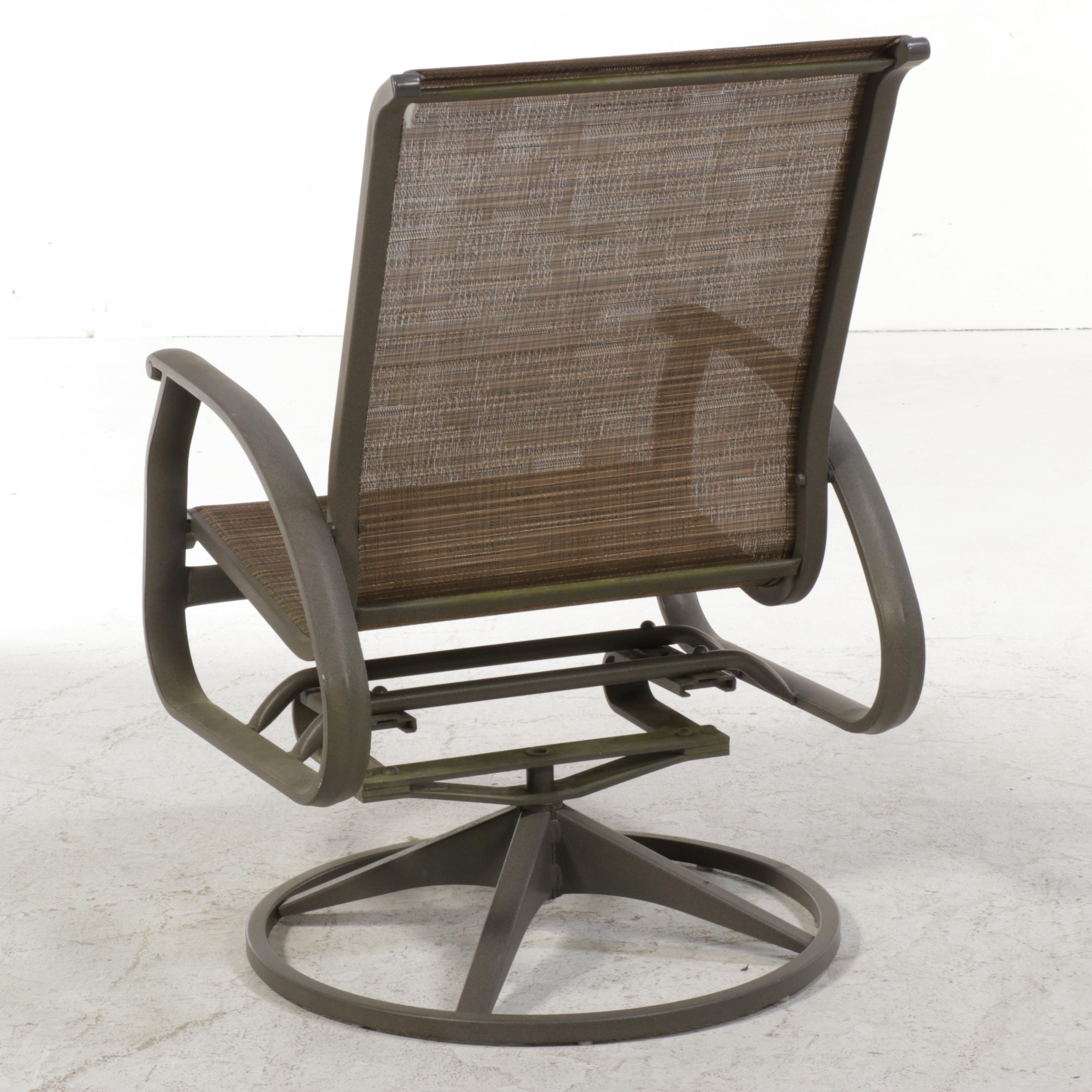 Telescope Aluminum Frame Patio Dining Set EBTH