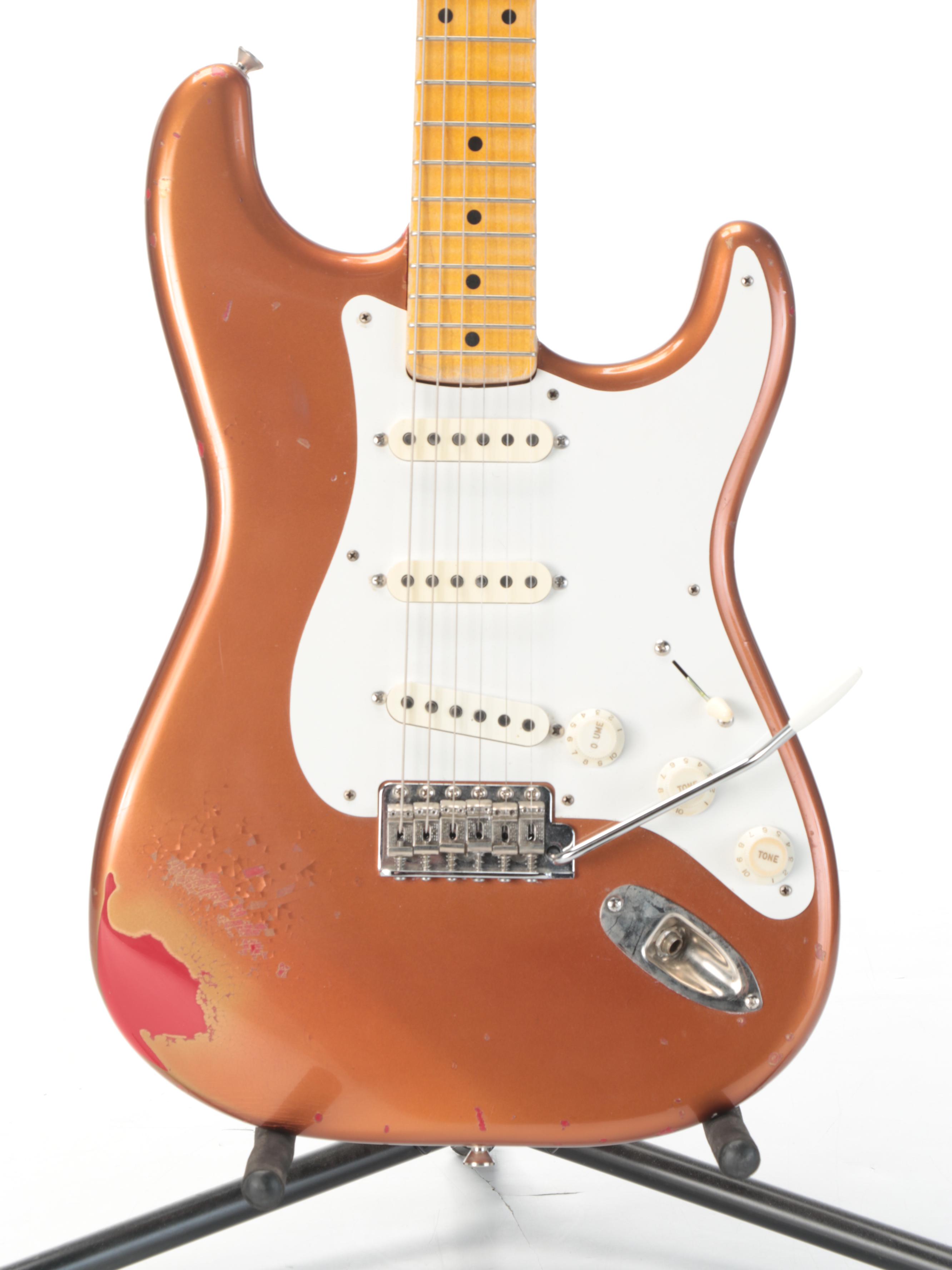 Fender Stratocaster Solid Body Right Handed Electric Guitar with Whammy