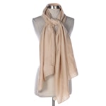 Louis Vuitton Monogram Scarf Shawl in Cashmere and Silk Jacquard