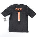 Ja'Marr Chase Signed Cincinnati Bengals Nike Jersey with Super Bowl Patch