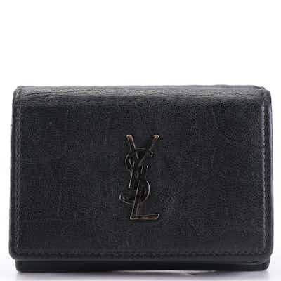 Louis Vuitton Tanon Monogram Macassar Continental Wallet on SALE